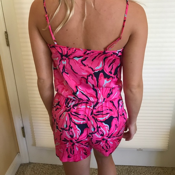 Lilly Pulitzer Silk Romper - Picture 2 of 3